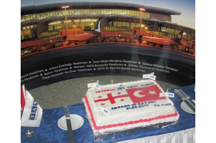 CONNECTING TWO TAV AIRPORTS: TAV Ankara (ESB) to TAV GEORGIA Batumi (BUS) by ANADOLUJET