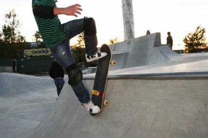 Skateboarding in Malmö