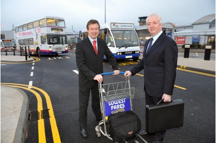 NEW AIRPORT FORECOURT OPENS