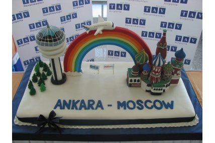 CONNECTING CAPITALS OF TURKEY & RUSSIA : Ankara (ESB) to Moscow Domodedovo (DME)