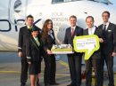 SkyWork Airlines inaugural flight to CGN 27.03.12 (1/5)