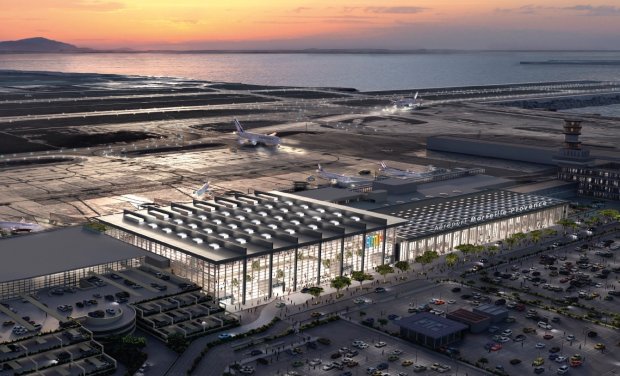 Marseille Provence Airport reveals its new airport 'Coeur' (heart