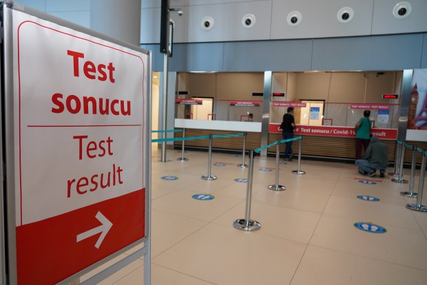 covid 19 test within minutes in istanbul airport pcr test center iga istanbul airport routes