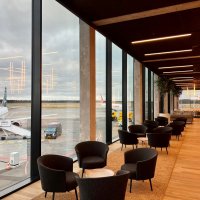 New terminal at Aarhus airport: the departure lounge phase is now open ...