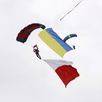 Blue and Yellow colors adorned the sky over Lodz Airport - Vimarsana News