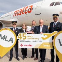 45 years of Air Malta at Vienna Airport: Malta's home carrier celebrates anniversary on the Vienna route | Vienna Airport - Vimarsana News