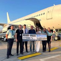 4 years anniversary of the Münster/Osnabrück (FMO) to Pristina route