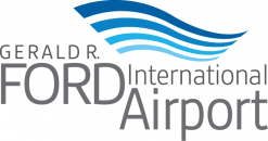 Gerald R Ford International Airport logo