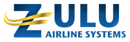Zulu Airline Systems logo