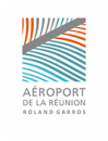 Aéroport de la Réunion Roland Garros logo