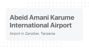 Abeid Amani Karume International Airport