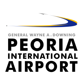 General Wayne A. Downing Peoria International Airport logo