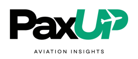 PaxUp Aviation Insights logo