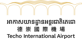 Techo International Airport logo