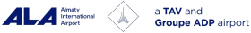 Almaty International Airport logo