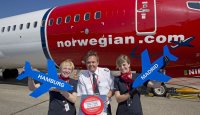 Inaugural Norwegian Flight HAM - MAD 04/06/2014