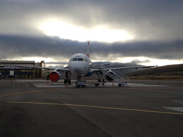 Austrian Airlines, Vagar Airport