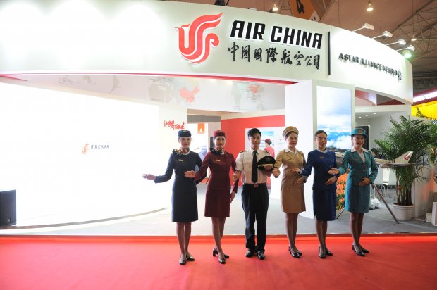 Air China exhibitor stand
