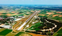 Memmingen Airport from above