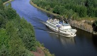 MS Carelia along the Saimaa Canal