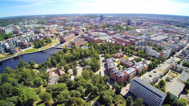 City Centre from North - Jorma Peltoniemi