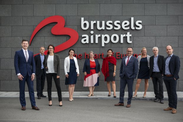 Brussels Airport Team Photo 2018