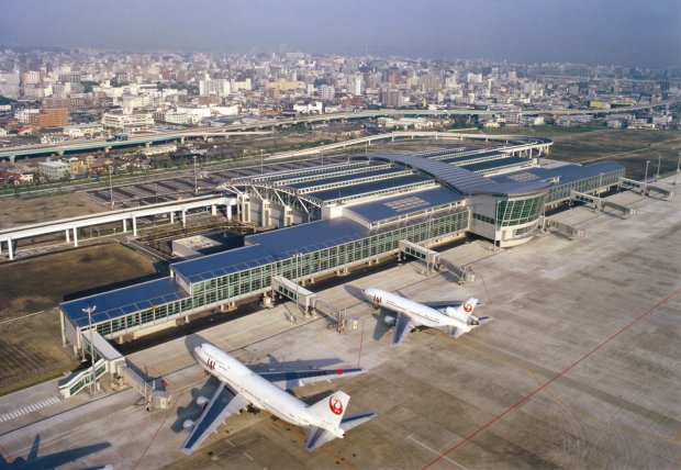 Fukuoka - International Airport Terminal, Outdoors