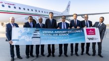 Vienna Airport - Welcomes Royal Air Maroc