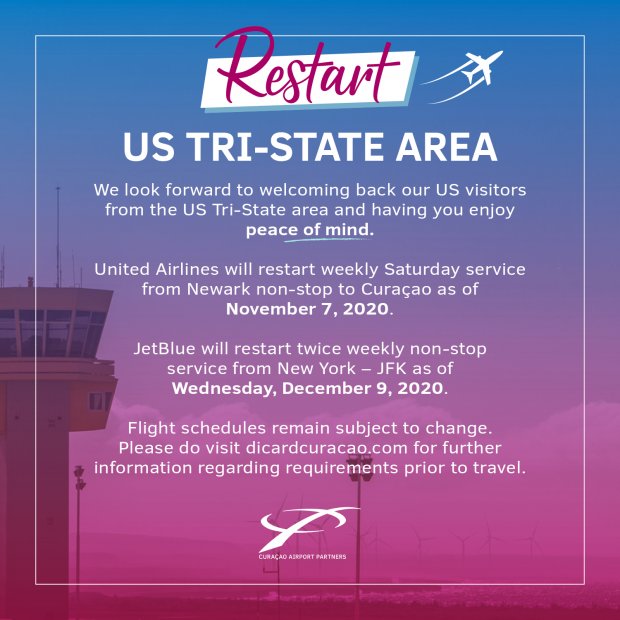 Restart Route: US Tri-State Area