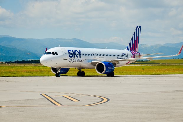 Sky Express at Sibiu Airport