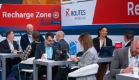 Routes Americas 2023 recharge zone