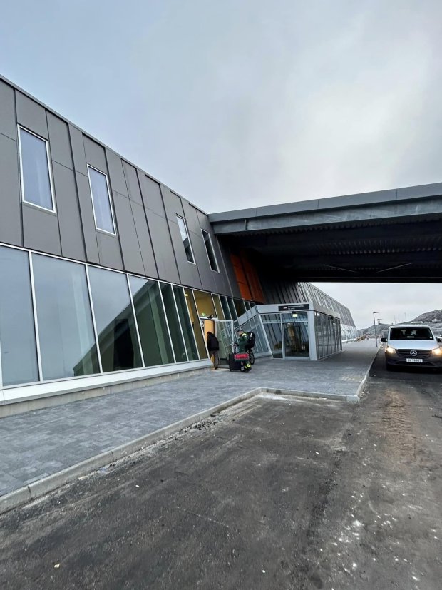 Nuuk Airport Terminal - Entrance