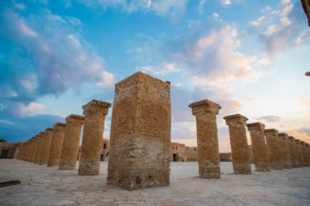 Ancient Pillar of Fort Uqair