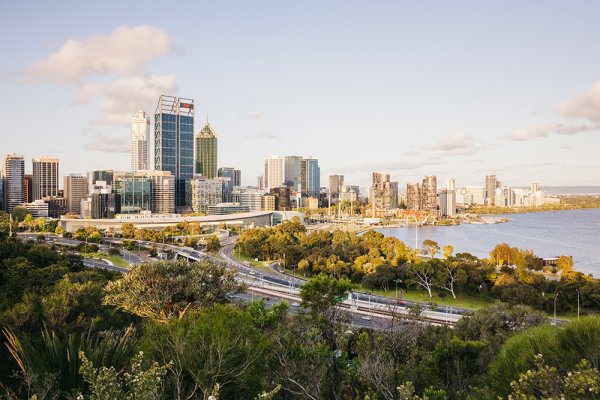 Perth city view