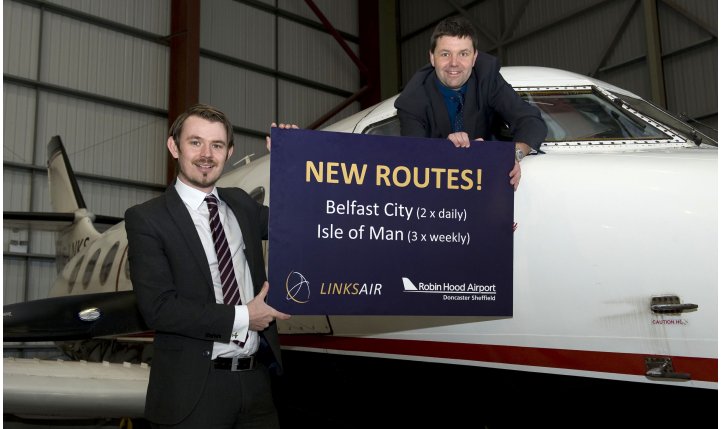 LinksAir Launches Domestic Routes from Doncaster Sheffield