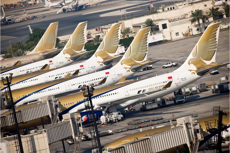 BAH Gulf Air Tails