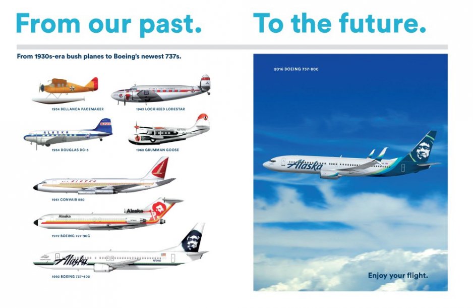 Alaska Airlines rebranding