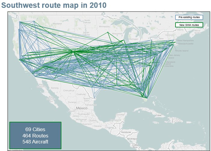 Southwest Map 2010