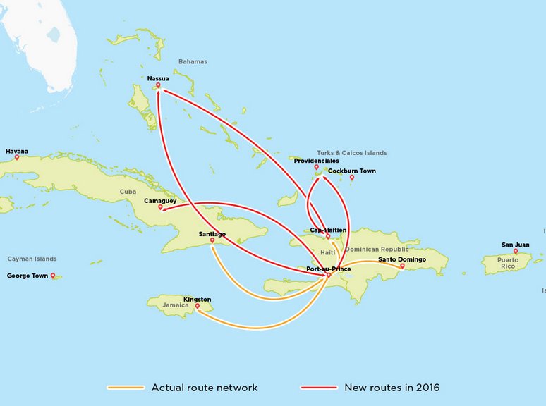 Sunrise Airways Network