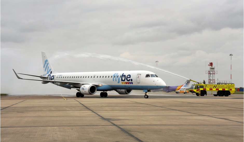 Norwich Flybe Embraer