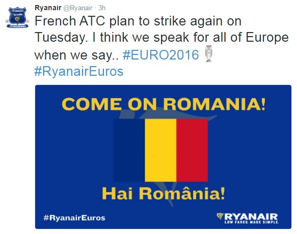Ryanair-Romania-France-Twitter
