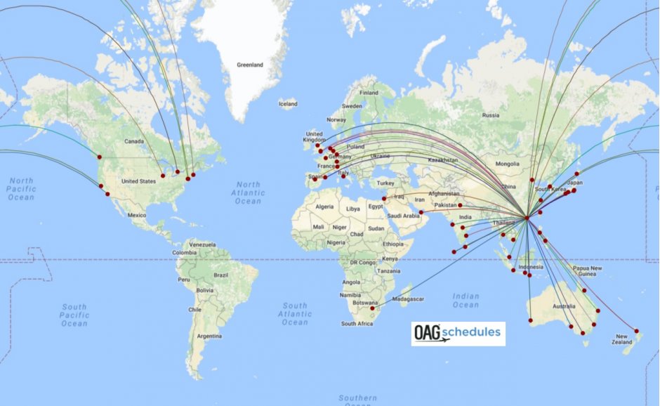 Cathay Pacific Route Map Cathay Pacific Plans To Fight Back With Network Expansion | Routes