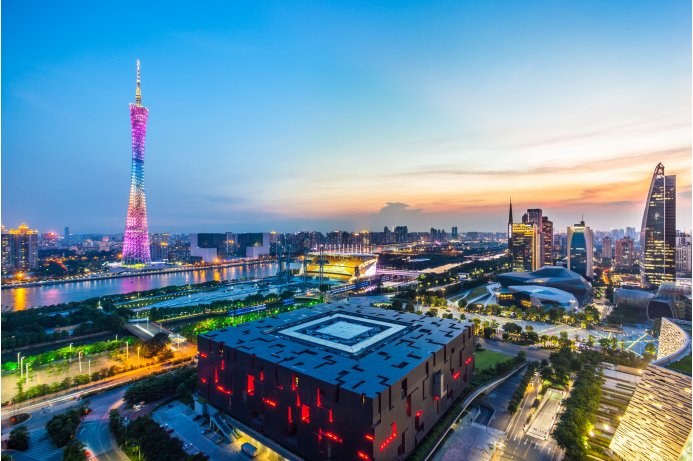 Canton Tower and Guangzhou Opera