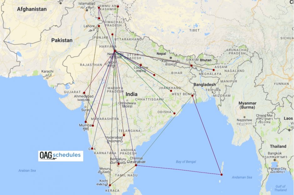 Vistara network 9 April