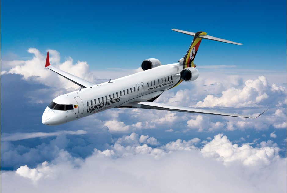 Uganda National Airlines is to buy four CRJ900 regional jets