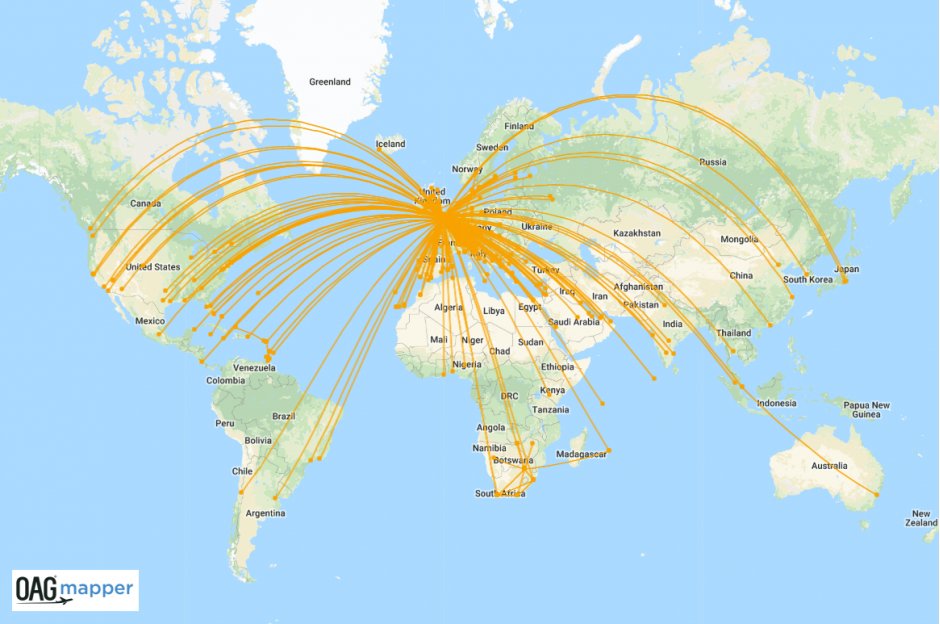 27 British Airways Route Map Maps Online For You | Hot Sex Picture