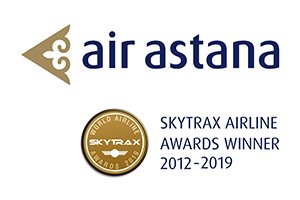 Air Astana Logo (updated to awards version) 300x200