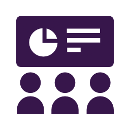 Airport in focus icon