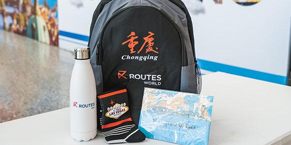 Routes world bag insert sponsorship