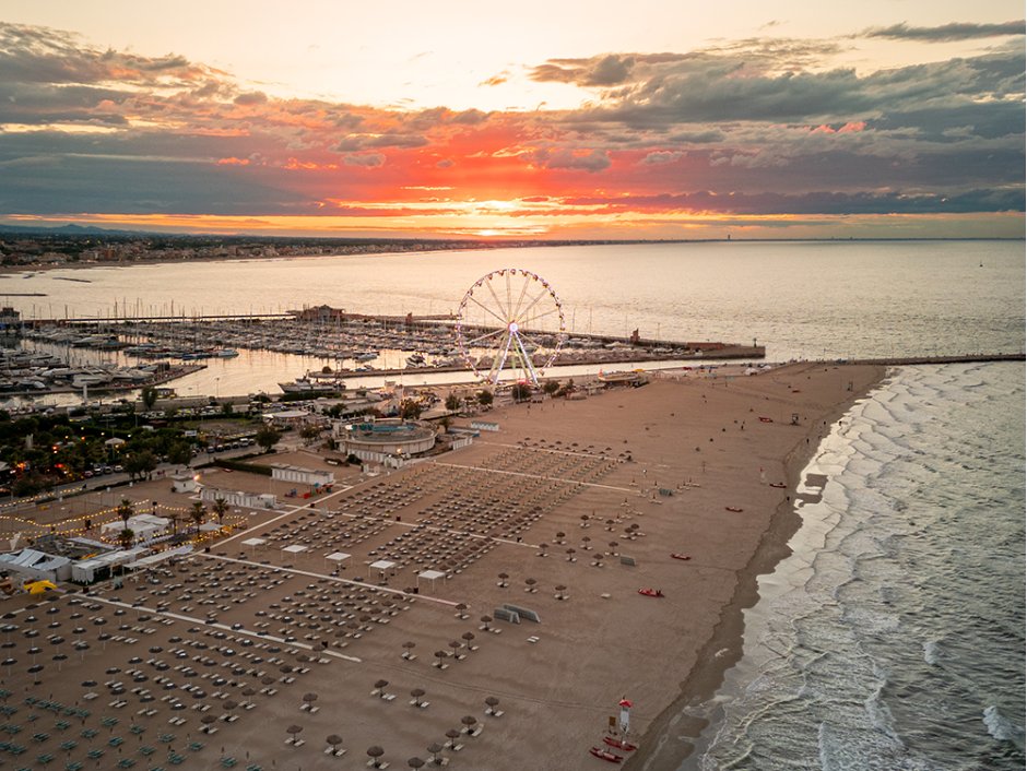 Rimini beach